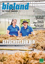 Titelseite der Fachzeitschrift bioland Fachmagazin (09/2024)