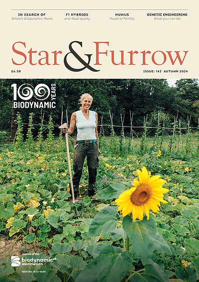 Title page of the Star & Furrow issue 142, Autumn 2024